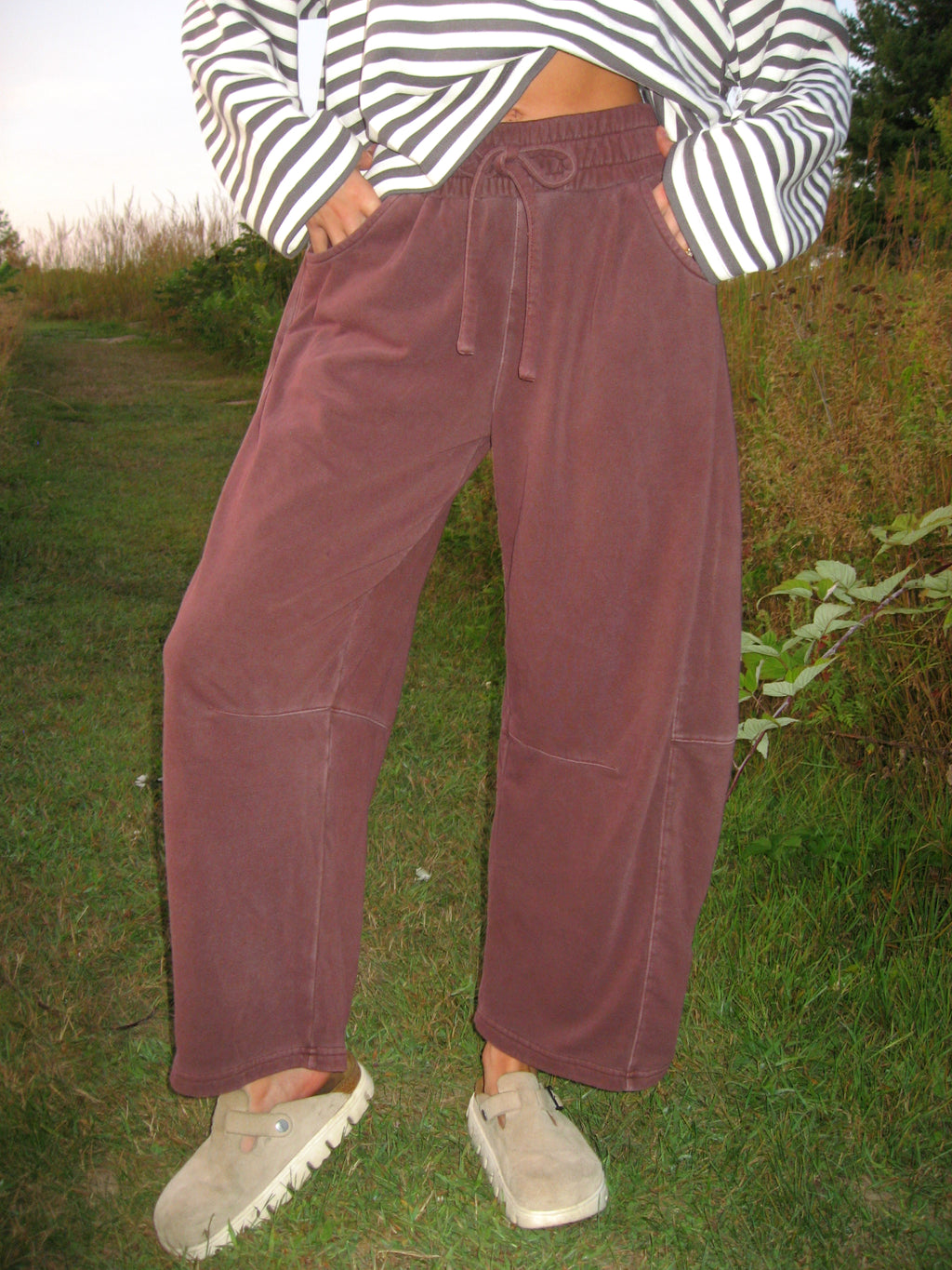 Merlot Barrel Pants